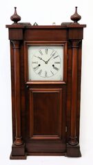 Welch “Improved Eight Day Brass Clock”, ca. 1860.
