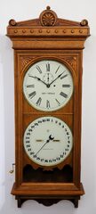 Seth Thomas Clock Co. “Office Calendar No. 13”, ca. 1890.