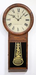 S.B. Terry wall regulator, ca. 1850.