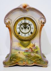 Ansonia Clock Co. “La Meuse”, ca. 1914.