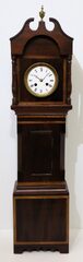 Miniature French tall-case clock, ca. 1880.