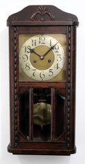 Gustav Becker wall clock, ca. 1930.