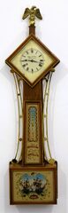 Wayne Cline miniature diamond-head banjo, 1965-2006.