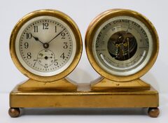 Chelsea Clock Co. “Cabot” clock and barometer,ca. 1931.