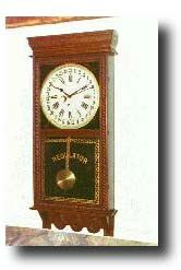 E. Ingraham Calander Regulator " NORTHWESTERN", circa 1909 — Antique Clocks Price Guide