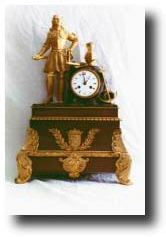 French Figural Bronze, circa 1830 — Antique Clocks Price Guide