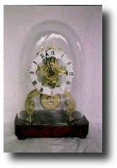 Fusee Skeleton Clock, circa 19 century — Antique Clocks Price Guide