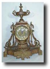 French Cast Bronze , circa 1880 — Antique Clocks Price Guide