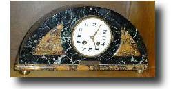 French Art Deco Marble, c. 1910 — Antique Clocks Price Guide