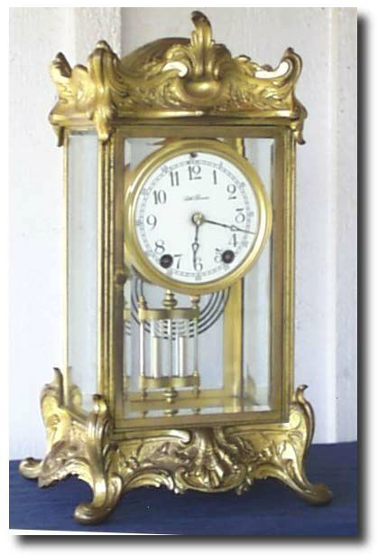 Seth Thomas "EMPIRE No. 11" Crystal Regulator, c. 1900 — Antique Clocks Price Guide