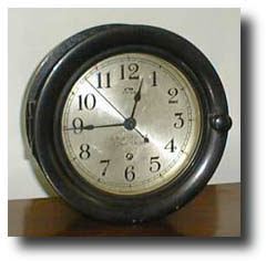 Seth Thomas Marine Chronometer, circa 1940's — Antique Clocks Price Guide