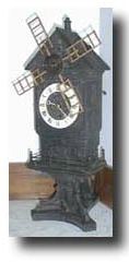 French Windmill Clock, circa 1900 — Antique Clocks Price Guide