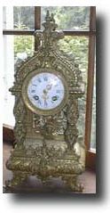 French Bronze Cast Clock, circa 1890 — Antique Clocks Price Guide