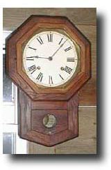 Seth Thomas octagon wall clock — Antique Clocks Price Guide