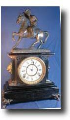 Ansonia " LA DUCHESSE" Enameled Iron, circa 1890 — Antique Clocks Price Guide