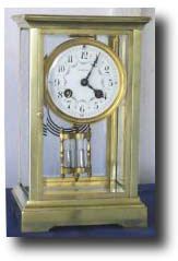 Tiffany Crystal Regulator, Made in France, c. 1880's — Antique Clocks Price Guide