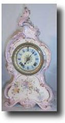 Ansonia China Clock , circa 1900 — Antique Clocks Price Guide