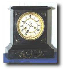 Waterbury Enameled Iron, circa late 19th century — Antique Clocks Price Guide