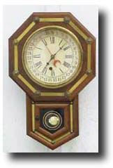 Waterbury Calendar Clock " YEDDO", circa 1895 — Antique Clocks Price Guide