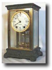Seth Thomas Crystal Regulator "EMPIRE No. 13", c. 1900 — Antique Clocks Price Guide
