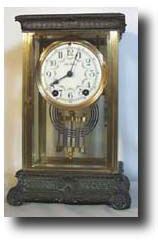 Seth Thomas Crystal Regulator "EMPIRE No. 13", c. 1900 — Antique Clocks Price Guide