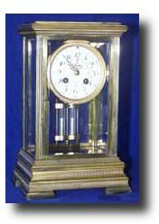 French Crystal Regulator, c. 1890 — Antique Clocks Price Guide