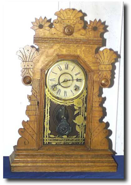 Welch " HAL POINTER" Mantel Clock, circa 1891 — Antique Clocks Price Guide