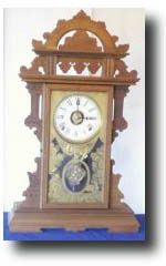 E.N Welch "DONITA" Walnut Kitchen Clock, circa 1882 — Antique Clocks Price Guide
