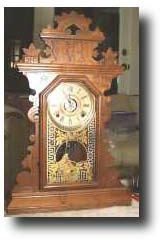 E. Ingraham " DAISY" Walnut Kitchen Clock, circa 1910 — Antique Clocks Price Guide