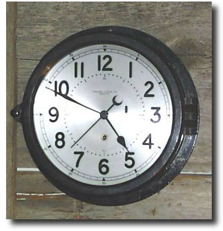 Chelsea 8" Ship's Clock, circa 1930 — Antique Clocks Price Guide
