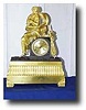 French Figural Clock, late 18th century