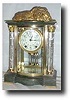 Seth Thomas Crystal Regulator "Empire No. 65" with Cut Glass Columns, c. 1910