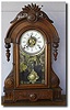 Walnut Kitchen Clock