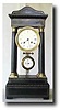 French Empire Style Portico clock, circa 1890