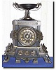 Outstanding French Bronze and Black Marble, circa 1870