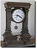French Portico with Porcelain Dial., circa 1870