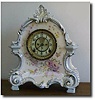 Ansonia Porcelain Clock, c. 1900.