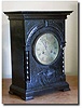 French Ebonized wood with Brass Dial, c. 1880