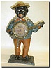 "Sambo" Blinking Eye Clock, c. 1867
