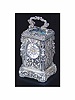 Silvered bronze, eight-day going Mignonette carriage clock. Charles Oudin, Paris, circa 1890.