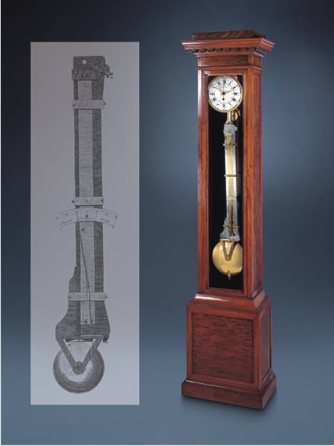 Very fine and extremely rare month-going weight-driven Valet Astronomique, with long case regulator, Huygens endless rope-winding, Berthoud offset compound pendulum, center-seconds, equation of time, annual calendar and thermometer. Le Paute a Paris, cabinet by Jean-Ferdinand-Joseph Schwerdfeger, circa 1775. — Antique Clocks Price Guide