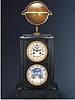 Fine marble and ormolu astronomical perpetual calendar clock, Edouard Serin, Paris, circa 1880.
