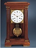 Month-going center-seconds mahogany mantle regulator striking hours and half hours. Antide Janvier, circa 1803.