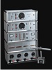 Very fine Integrated T3 Electronic Master Clock System, five-module tower; Patek Philippe & Cie., Geneve, circa 1975.