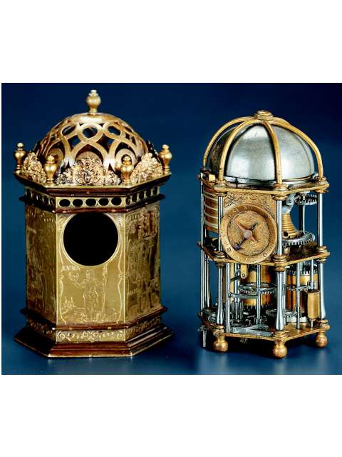 Renaissance single hand table clock with hour-striking and alarm. French, circa 1550. — Antique Clocks Price Guide