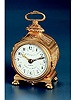Eight-day going small table clock designed as a Pendule d'Officier. L. Leroy & Cie., Paris, circa 1880.