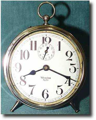 Westclox Big Ben Style 1a Alarm Clock, Dated 1926 — Antique Clocks Price Guide