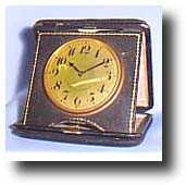 Swiss quarter repeating 8-day travel clock. — Antique Clocks Price Guide