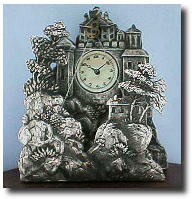 Miniature 2 pendulum Zappler clock. c. 1840 — Antique Clocks Price Guide