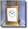 French hour and half-hour striking carriage clock, c. 1890